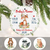 Personalized Baby First Christmas   Ornament NB24 65O57 1