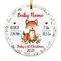 Personalized Baby First Christmas  Ornament OB71 65O57 thumb 1