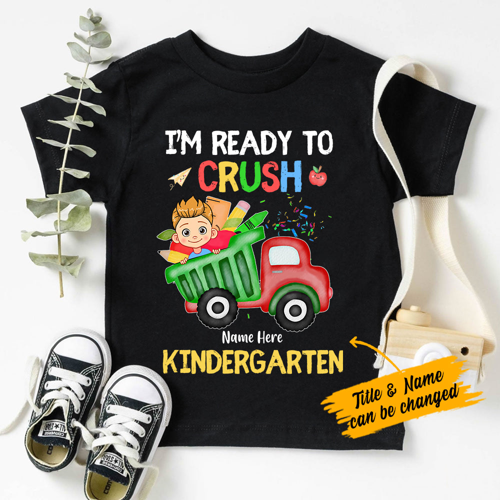 Personalized Back To School Crush Kid T Shirt JN308 30O34