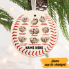 Personalized Baseball Pitching Grips  Ornament OB314 87O60 1