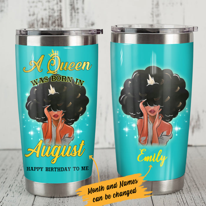 Personalized BWA Queen Steel Tumbler JL92 67O57 1