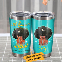 Personalized BWA Queen Steel Tumbler JL92 67O57 thumb 1