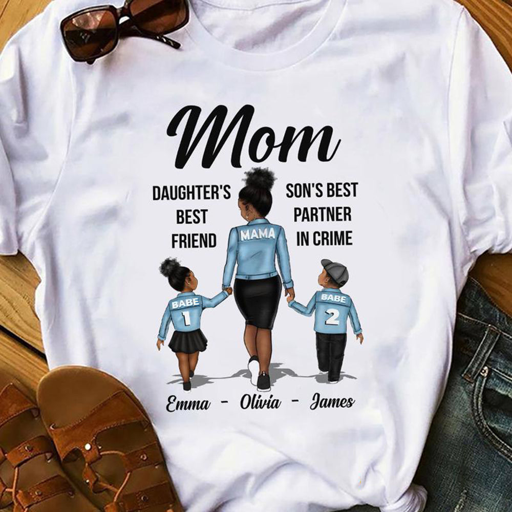 Personalized BWA Mom T Shirt AG71 81O34