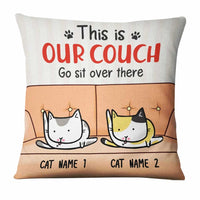 Personalized Cat This Is My Couch  Pillow DB32 85O57 thumb 1