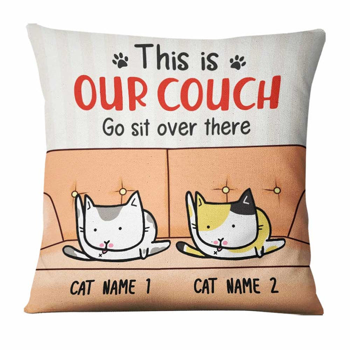 Personalized Cat This Is My Couch  Pillow DB32 85O57 1