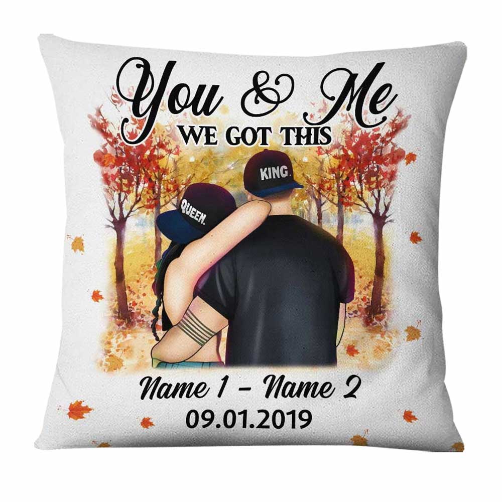 Personalized Couple Fall Together Since Pillow SB142 87O34