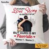 Personalized Husband Wife Couple Love Story Pillow MR85 30O53 (Insert Included) 1