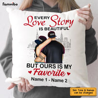 Personalized Husband Wife Couple Love Story Pillow MR85 30O53 (Insert Included) thumb 1
