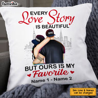 Personalized Husband Wife Couple Love Story Pillow MR85 30O53 (Insert Included) thumb 1