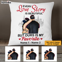 Personalized Husband Wife Couple Love Story Pillow MR85 30O53 (Insert Included) thumb 1
