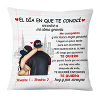 Personalized Couple Spanish Pareja Pillow AP53 26O53 thumb 1