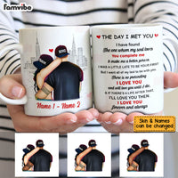 Personalized Couple The Day I Met You Mug FB23 26O53 thumb 1
