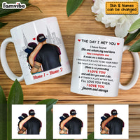 Personalized Couple The Day I Met You Mug FB23 26O53 thumb 1