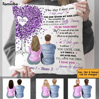 Personalized Couple The Day I Met You Pillow MR61 30O34 thumb 1