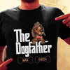 Personalized Dachshund Dog Dad  T Shirt MY113 90O34 1