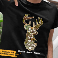 Personalized Dad Hunting  T Shirt AP2104 81O53 thumb 1