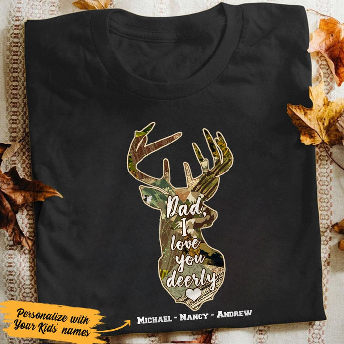Personalized Dad Hunting  T Shirt AP2104 81O53 1