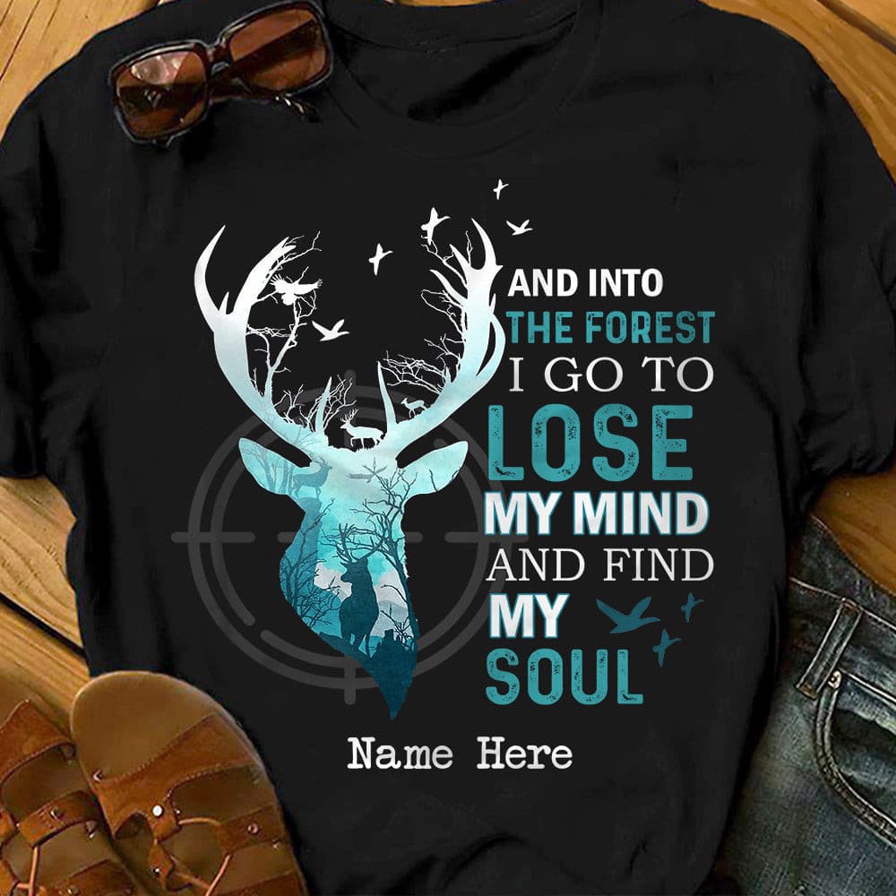 Personalized Deer Hunting T Shirt JN182 87O34