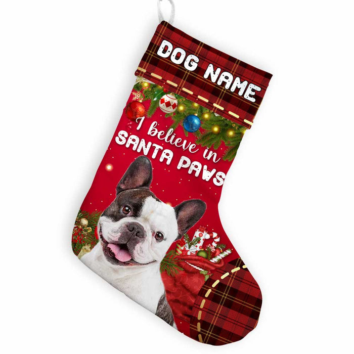 Personalized Dog Christmas Photo Stocking OB193 30O58 1