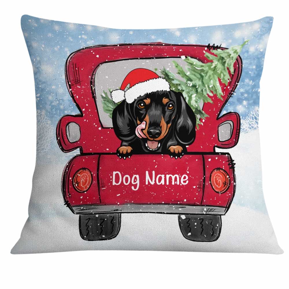 Personalized Dog Christmas Pillow SB301 81O34