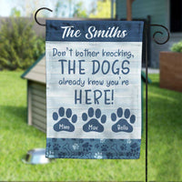Personalized Dog Garden Flag JL63 67O34 thumb 1