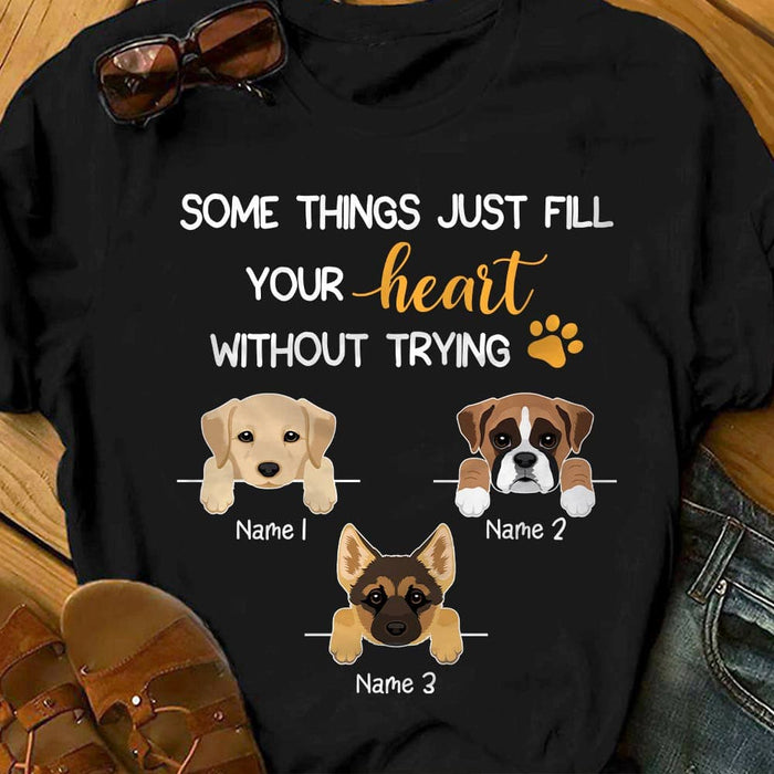 Personalized Dog Lovers T Shirt JN153 73O57 1