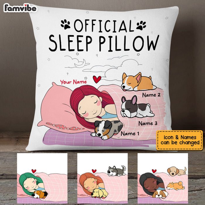 Personalized Dog Sleep Pillow MR101 26O53 (Insert Included) 1