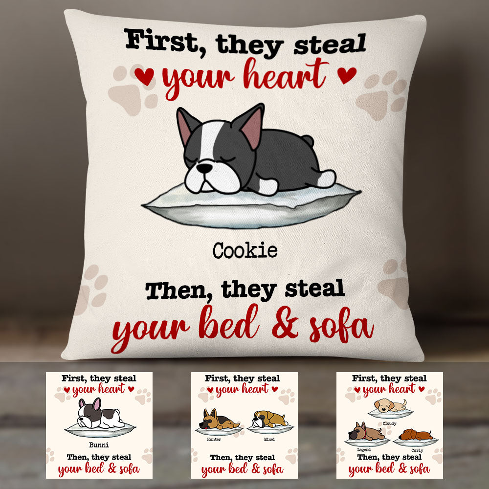 Personalized Dog Steal Couch  Pillow SB225 81O58