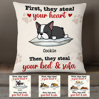 Personalized Dog Steal Couch  Pillow SB225 81O58 thumb 1
