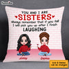 Personalized Family Icon Sisters Pillow FB103 23O53 1