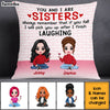 Personalized Family Icon Sisters Pillow FB103 23O53 1