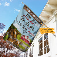 Personalized Farm Dear Lord Flag JL222 28O47 thumb 1