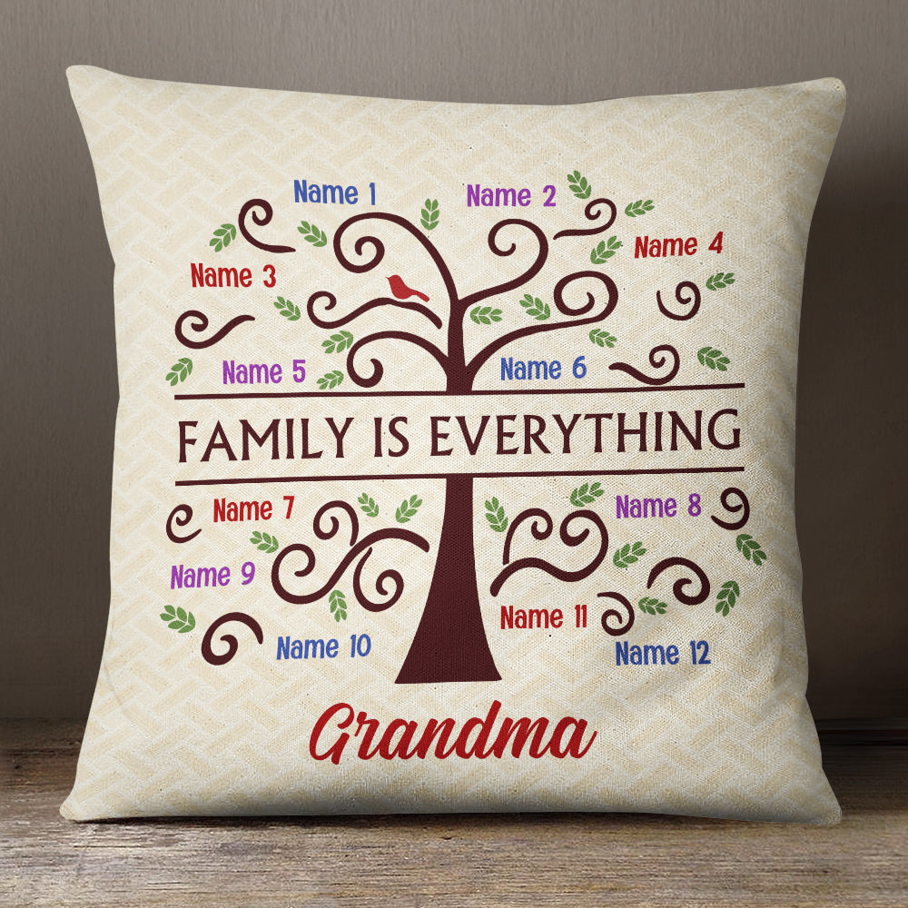 Personalized Grandma Family is Everything Pillow FB261 67O57