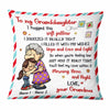 Personalized Granddaughter Pillow OB123 95O58 1