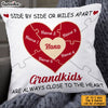 Personalized Grandma Heart Pillow DB102 85O53 1