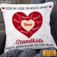 Personalized Grandma Heart Pillow DB102 85O53 thumb 1