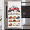 Personalized Grandma Love Baked Into Every BIte Towel DB112 26O47 1