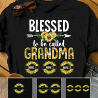 Personalized Grandma Sunflower T Shirt JN132 87O34 thumb 1