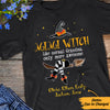 Personalized Grandma Witch Halloween T Shirt AG222 87O57 1