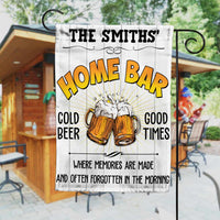 Personalized Home Bar Cold Beer Flag AG122 26O57 thumb 1