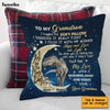 Personalized Grandson Dinosaur Pillow JR71 26O34 1