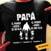 Personalized Hunting Dad Papá Spanish T Shirt MY41 81O53 1
