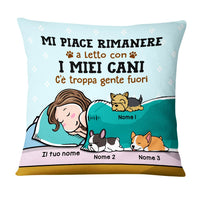 Personalized Italian Dog Cani Pillow AP151 29O47 thumb 1
