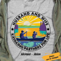 Personalized Kayaking White T Shirt JN162 65O61 thumb 1