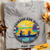 Personalized Kayaking White T Shirt JN162 65O61 thumb 1