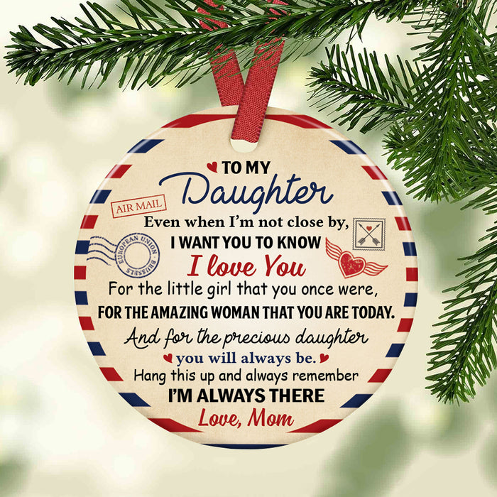 Personalized Letter To Daughter  Ornament SB510 81O47 1