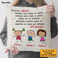 Personalized Grandpa Spanish Abuelo Pillow AP2610 81O34 thumb 1