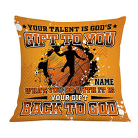Personalized Love Basketball Pillow DB183 23O36 thumb 1