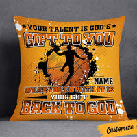 Personalized Love Basketball Pillow DB183 23O36 thumb 1