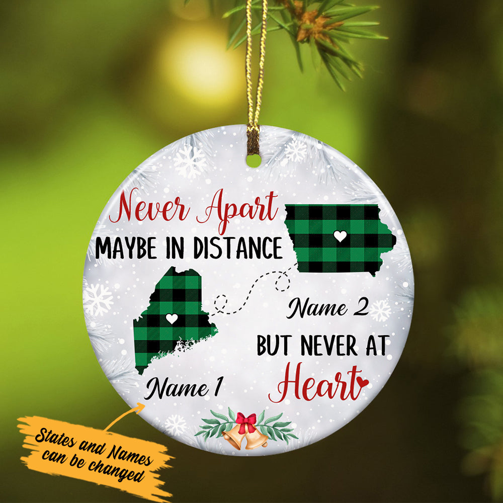 Personalized Love Between Long Distance Ornament SB223 30O34